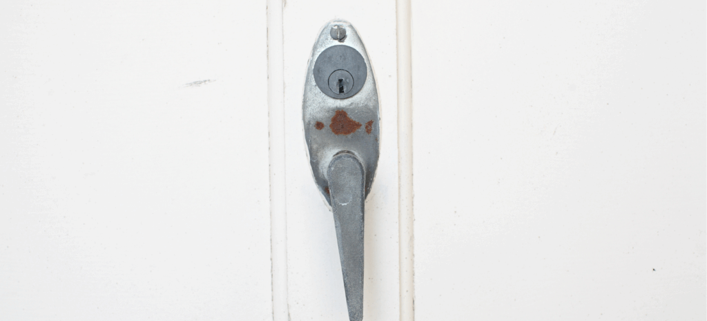 Garage Door Handle with Lock