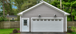 Roll up residential garage door