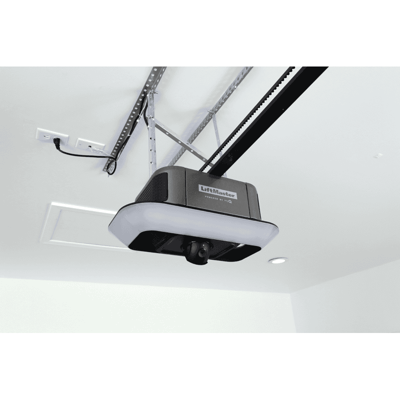 LiftMaster garage door opener model 87504-267 with security camera