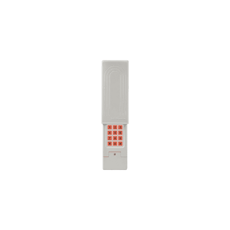 Garage door keyless entry keypad system
