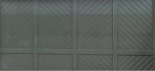 garage door pattern close-up
