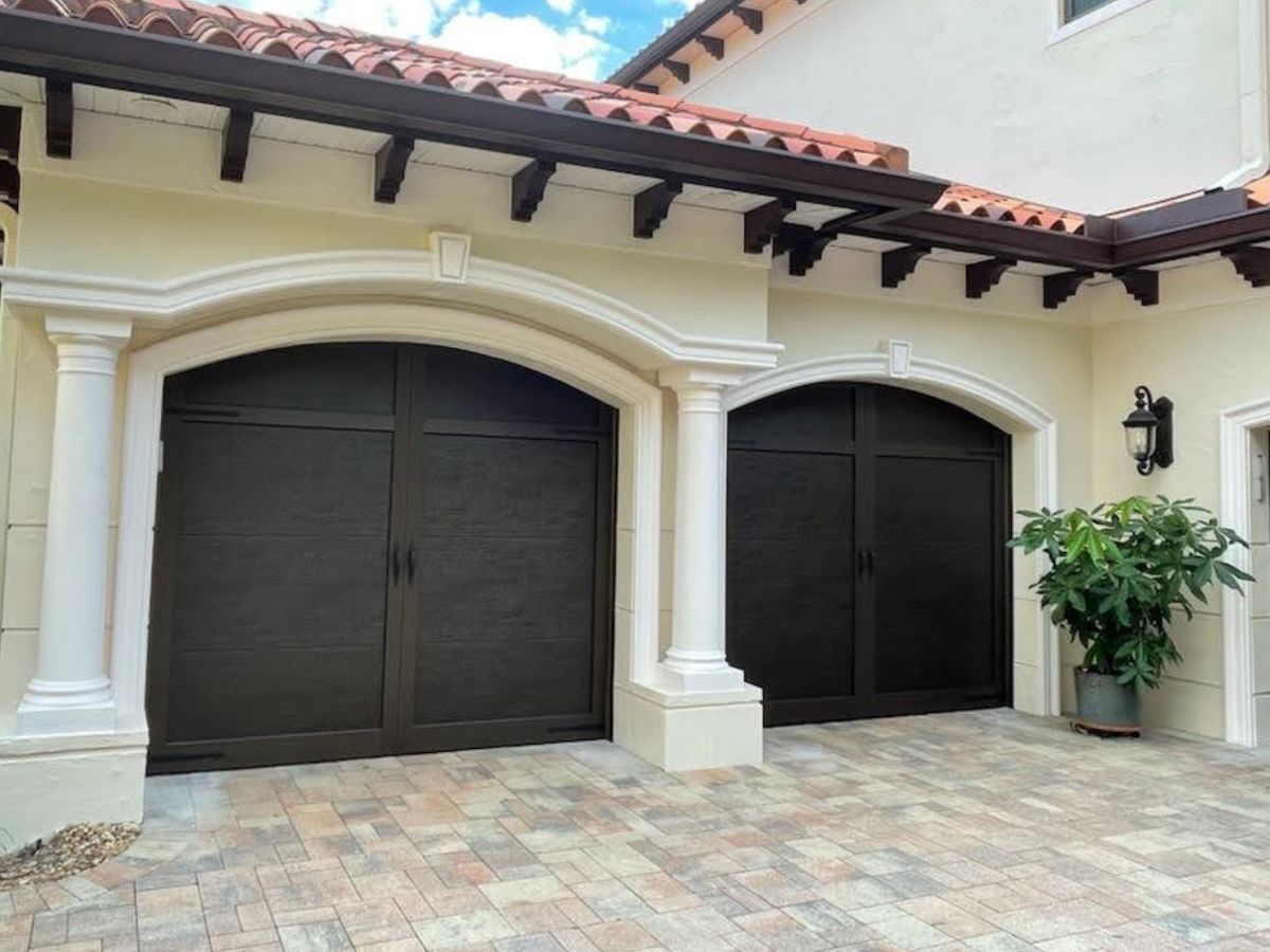 Mediterranean Style Garage Doors