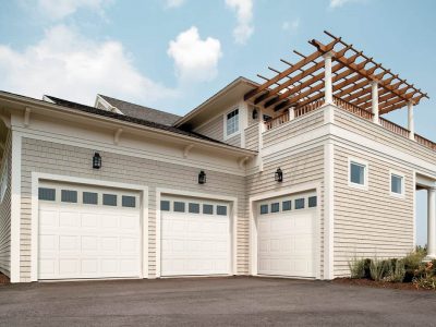 3 car insulated garage door